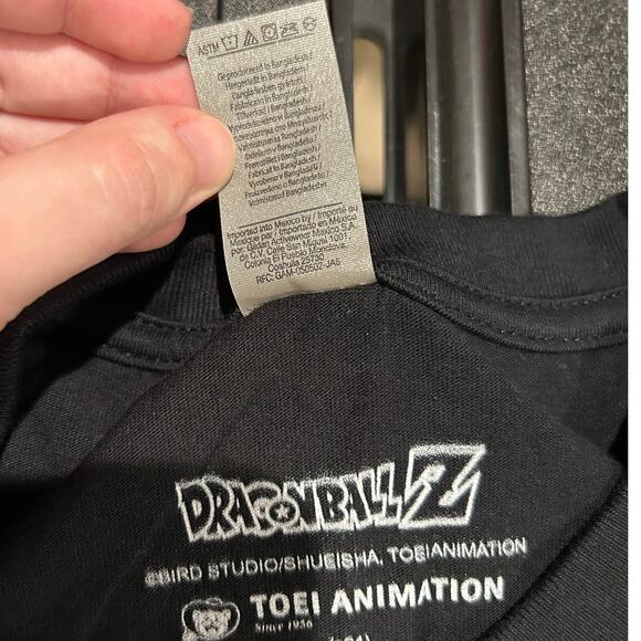 DRAGONBALLZ New Anime Black SS Graphic Tee Size XL - Picture 4 of 5
